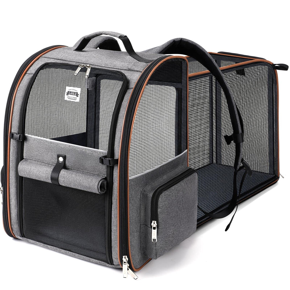 Lekebobor sac-dos animaux tres-grand extensible avant: espace confortable en déplacement.