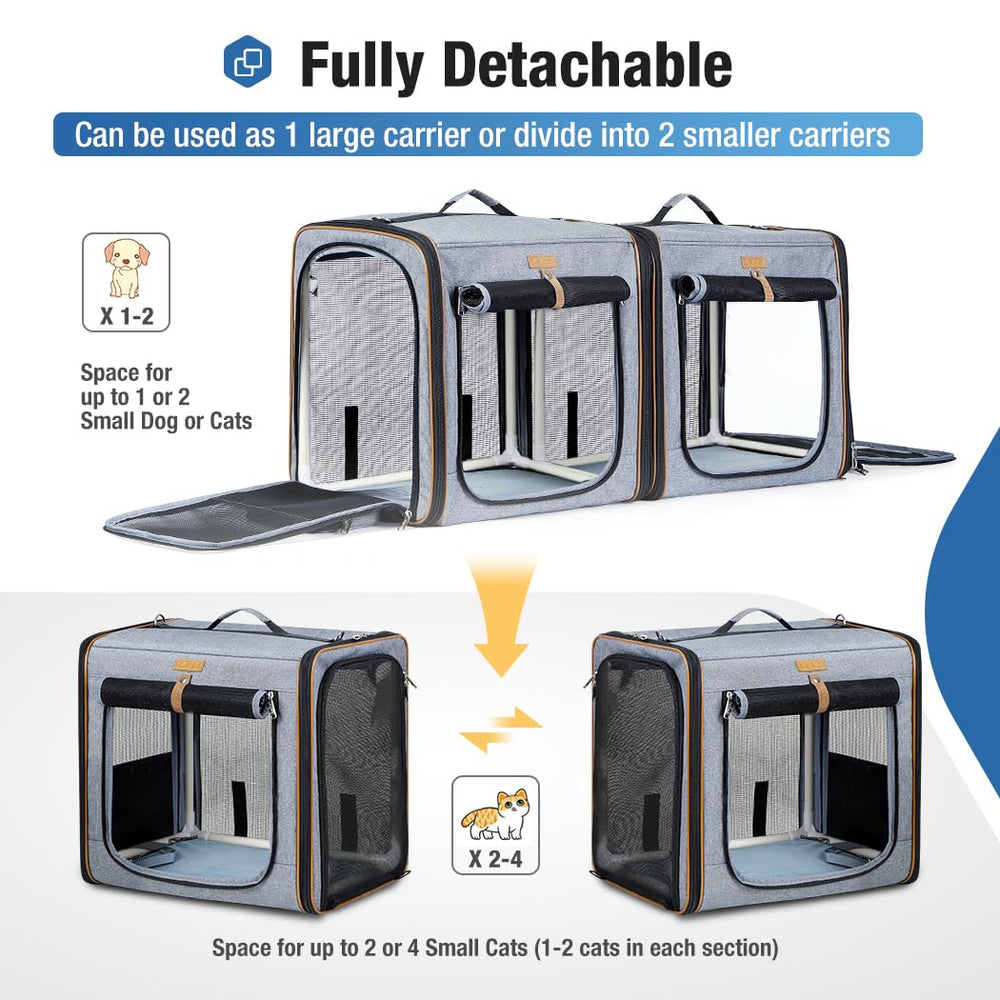 Lekereise cage grand format avec fenetres en maille pour ventilation optimale.