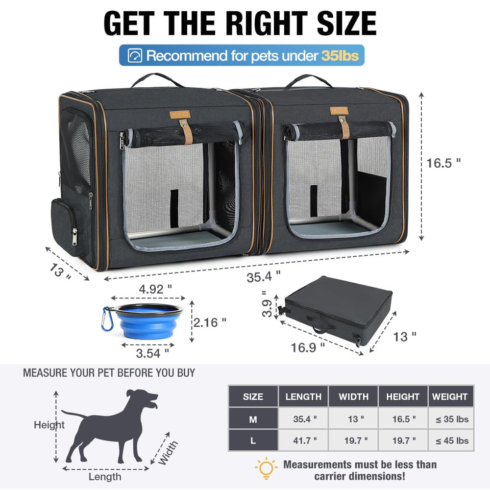 Lekereise carrier-chat grandes fentes-mesh: ventilation optimale et calme pendant le voyage.