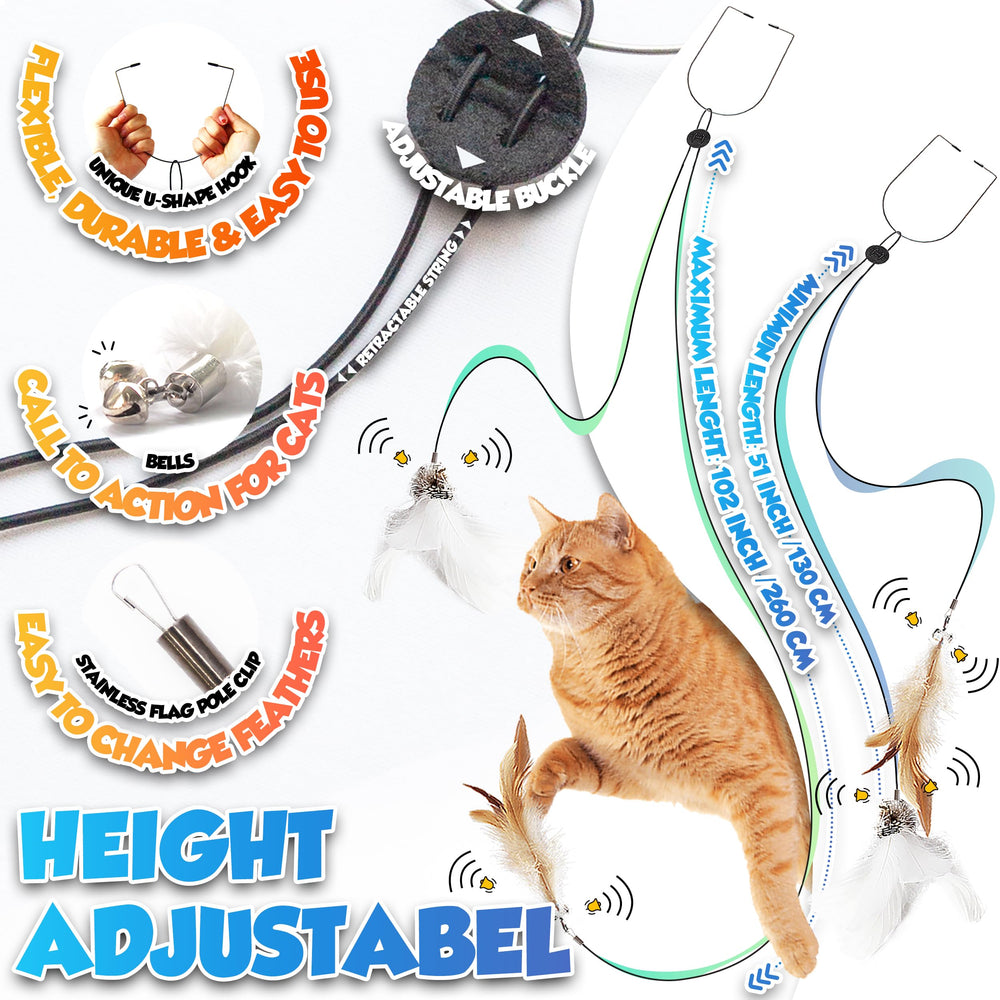 LEKEWPET Corde elastique extensible – ajustement facile pour divers espaces