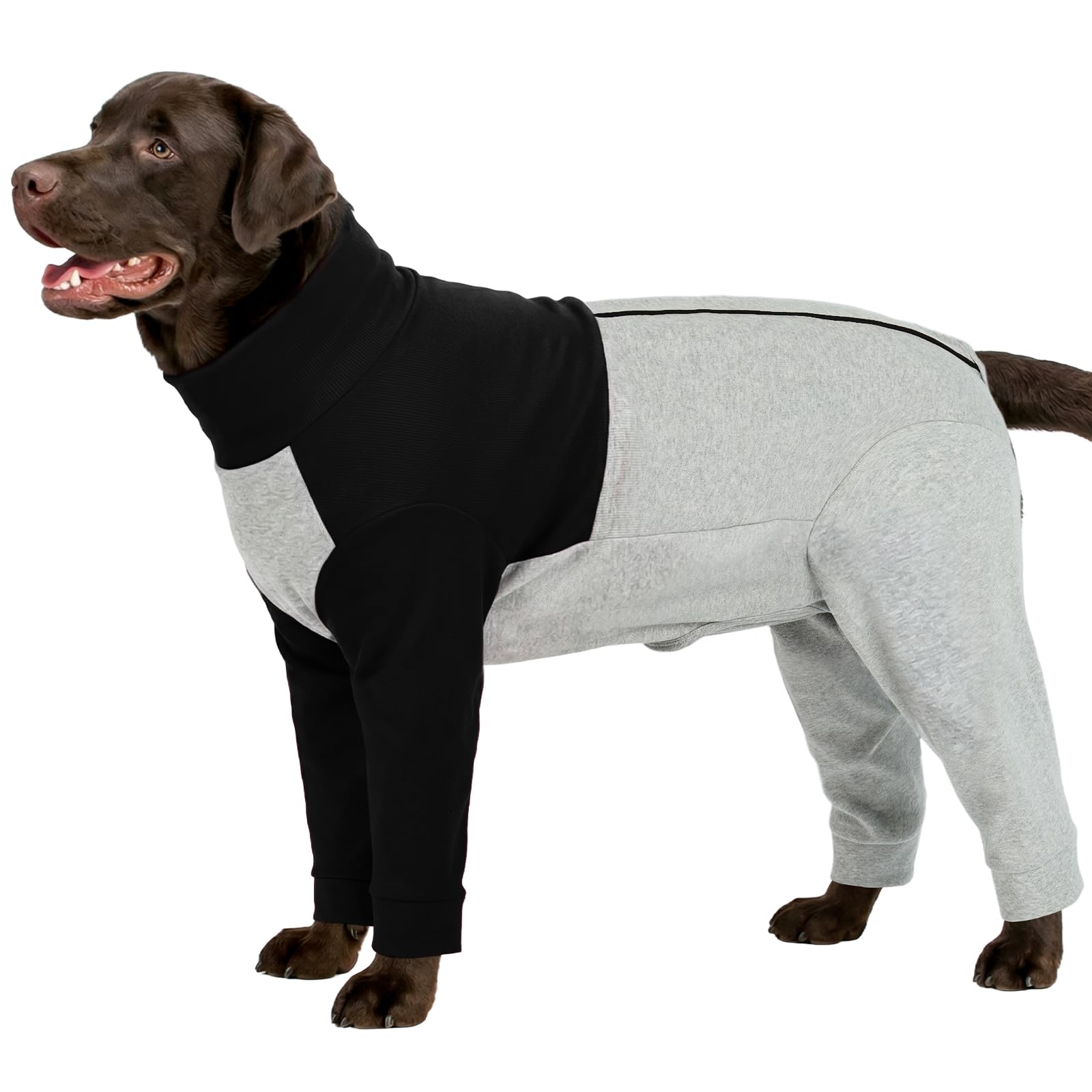 LeLePet combinaison récupération chien – vue avant, confort et protection durable.