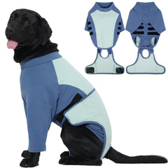 LeLePet combinaison de rétablissement pour chien – avant, douceur et respirabilité.
