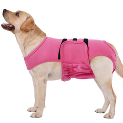 LeLePet couche pour chien femelle réutilisable et confortable, idéale en chaleur