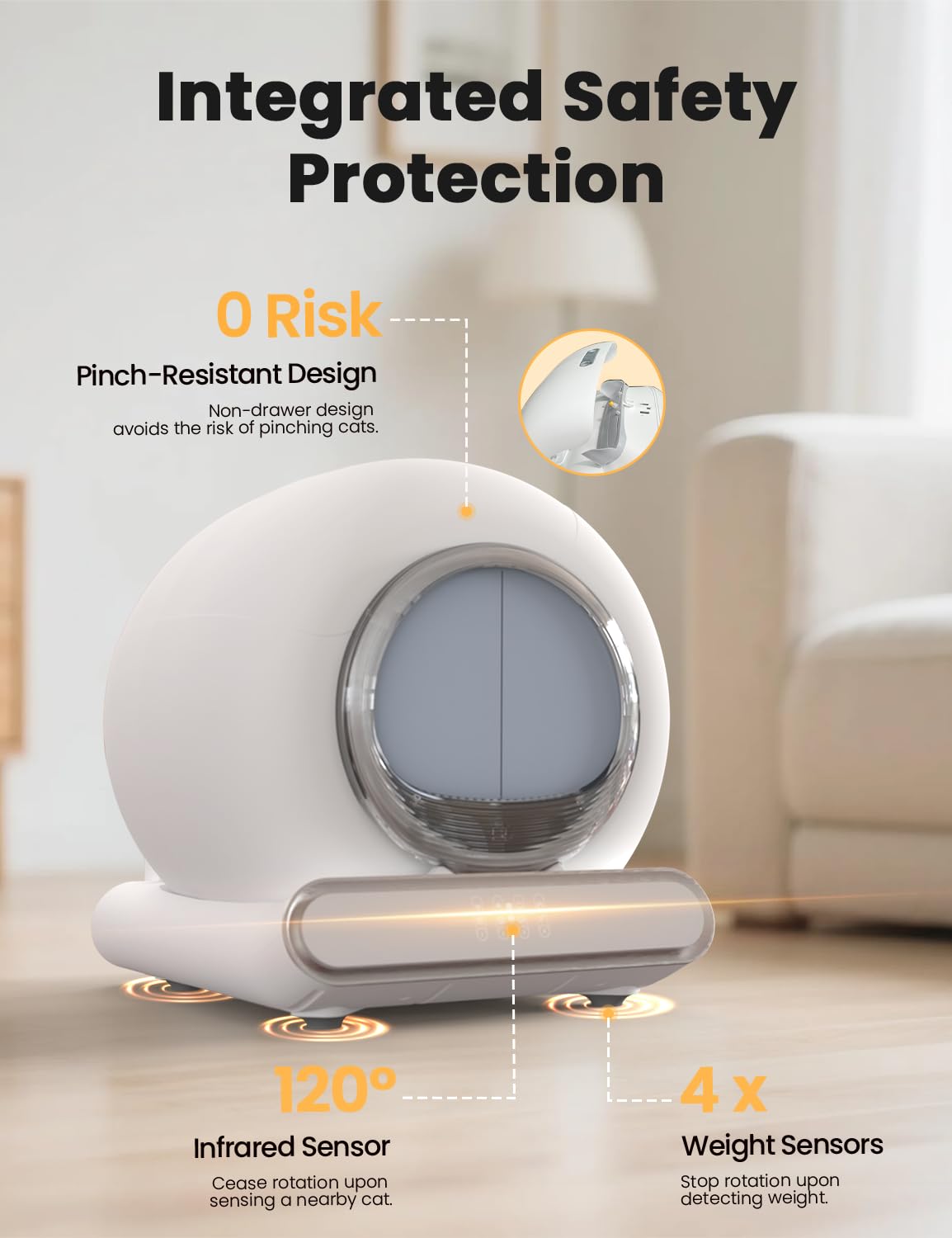 LELOKIDZ controle via app 2.4GHz pour surveiller l usage des chats