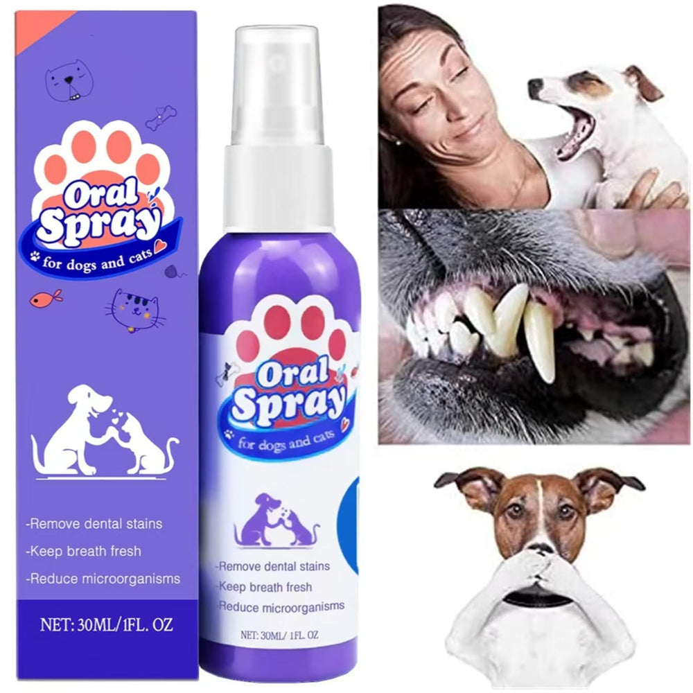 LeMall Petry, spray dentaire, haleine fraîche sans brosse ni dentifrice.