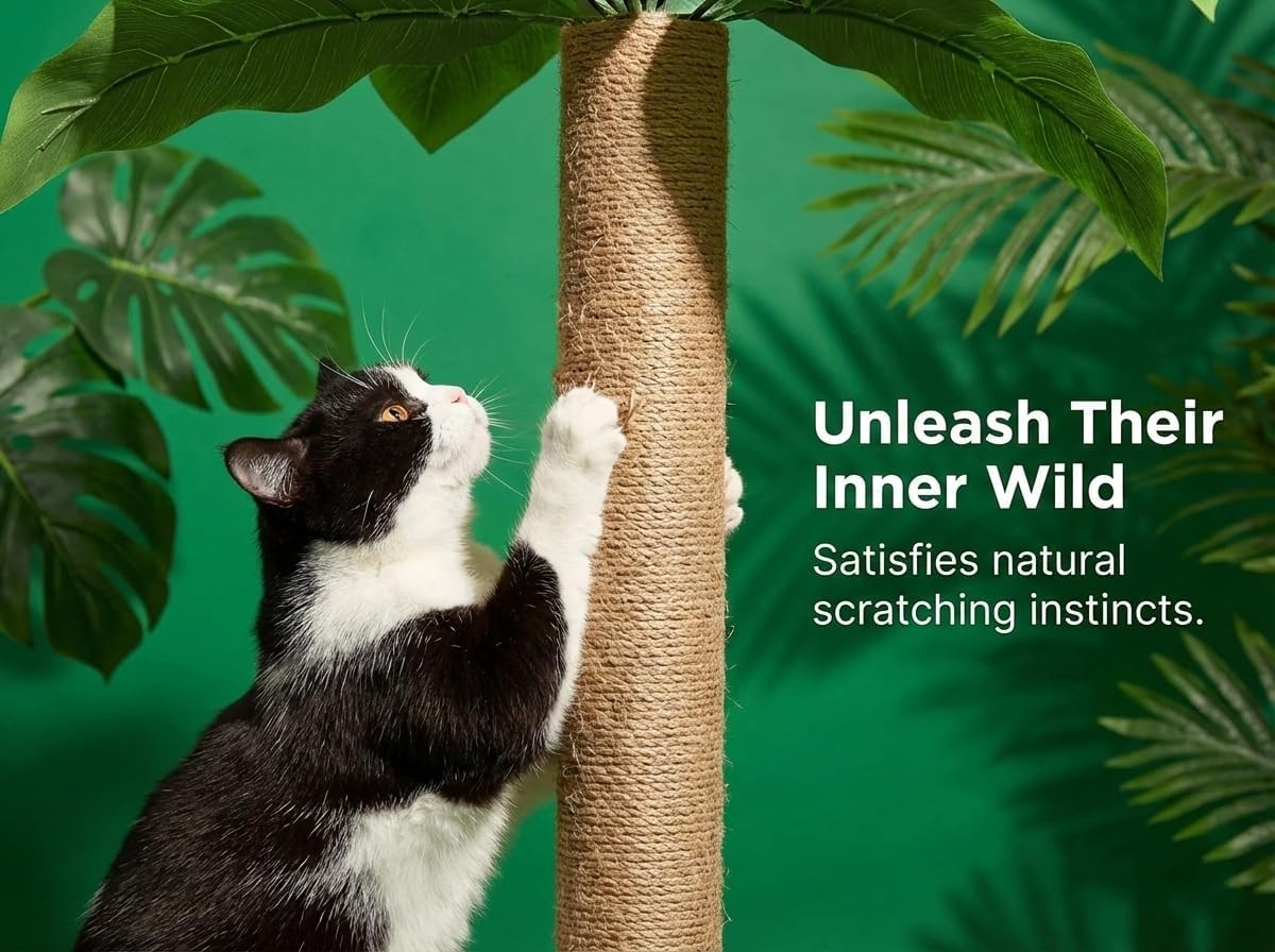LEMONDA Balles pendantes interactives stimulent la chasse et l’amusement du chat.
