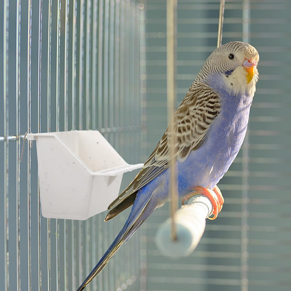 Nourrisseur LemonRoad petit pour cage oiseau, compact et pratique.