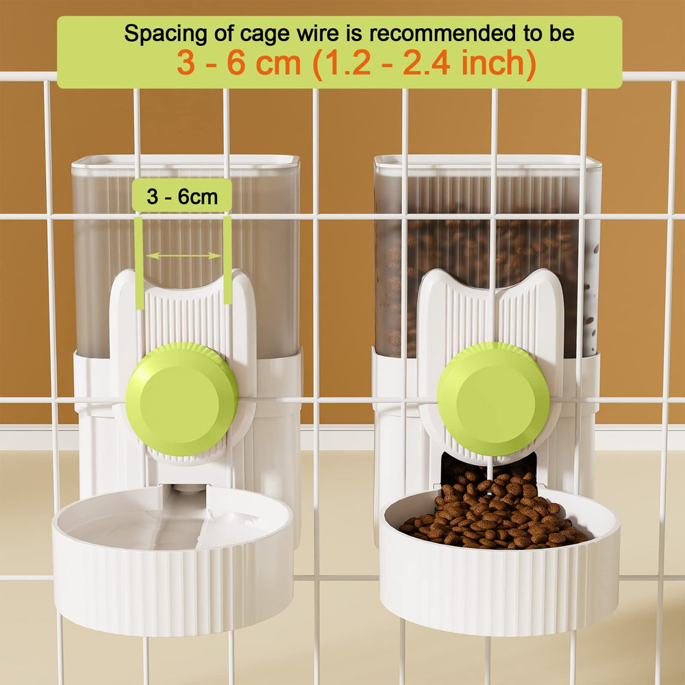 Distributeur d'eau Lemtrflo pour lapin, alimentation fiable en cage.