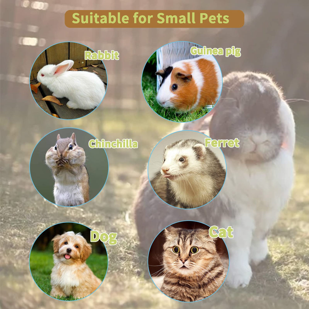 Utilisation Lemtrflo pour petits animaux, installation simple sur cage.