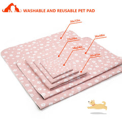 Lepark fond anti-dérapant du tapis pipi chien rose, stabilité et prévention des fuites.