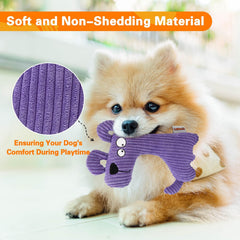 Lepawit jouet chien peluche broderie sans bouton, sécurité renforcée.
