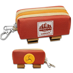 Porte-sacs Lepawit zippé, ramassage facilité lors de la promenade.