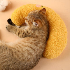 Les Arbres Fair coussin chat demi-donut relaxation aide au repos