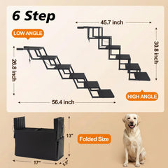 Lesguyor escaliers pliables et légers, rangement rapide.