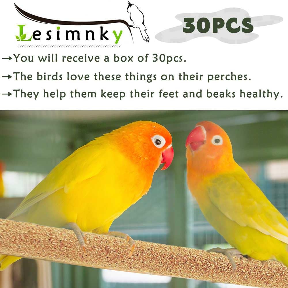 Lesimnky couvre-perchoirs jaune sécurisent les petites perches et réduisent les bords tranchants.