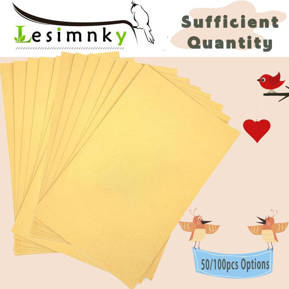 Surface hygiénique Lesimnky, papier gravier pour cage.