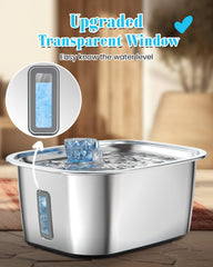Fontaine en acier inox Lesotc 304, durable et facile à nettoyer.