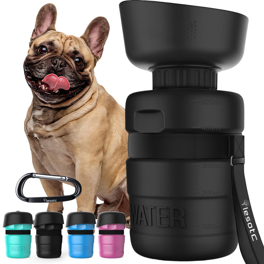 Gourde Lesotc pour chien portable, idéale pour les sorties.
