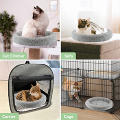 Base anti-dérapante LESYPET maintient le lit en place pendant les siestes.
