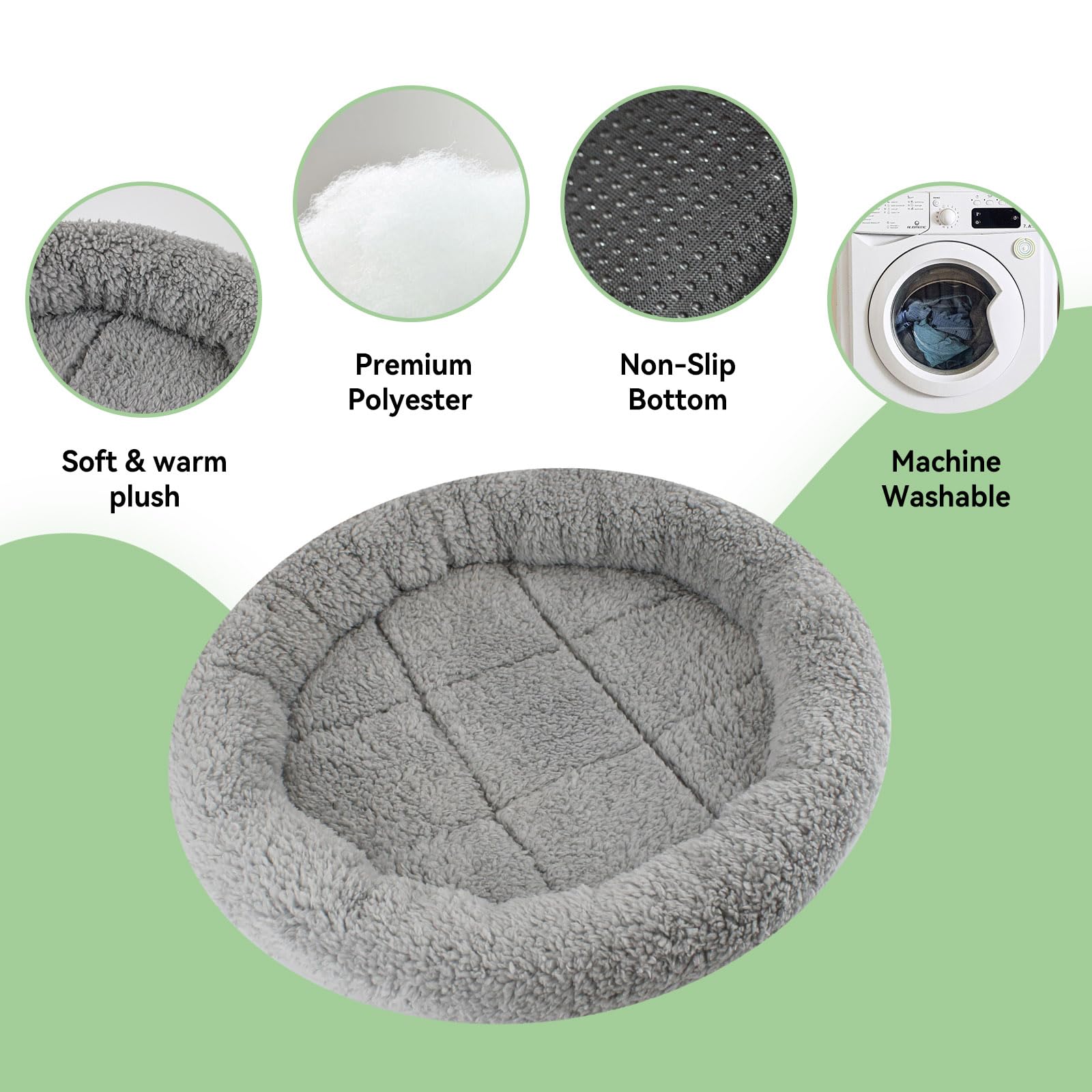 Coussin LESYPET portable, idéal pour canapé ou voyage.