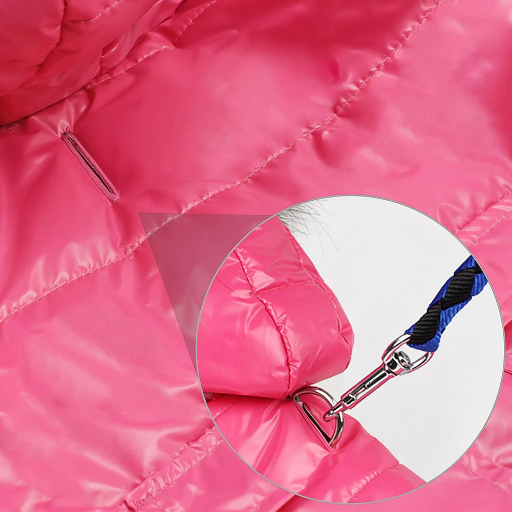 LESYPET manteau-petit-pression-fermeture : fermeture par pression pour enfiler rapidement.