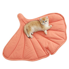 Letalong – face en coton du tapis-feuille pour chat, texture douce et sûre