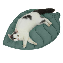 Letalong tapis-feuille 30x20 po en coton pour repos sûr et confortable.