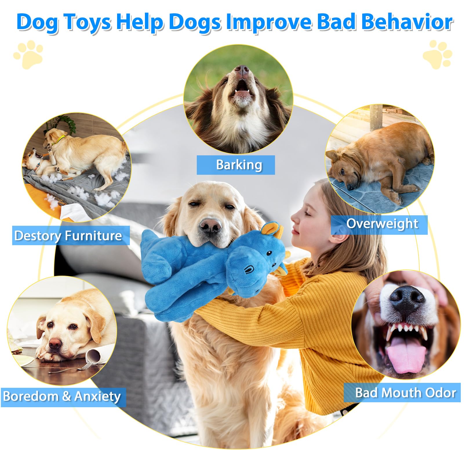 Jouet Letsmeet chien interactif - tire et renforce la complicité.