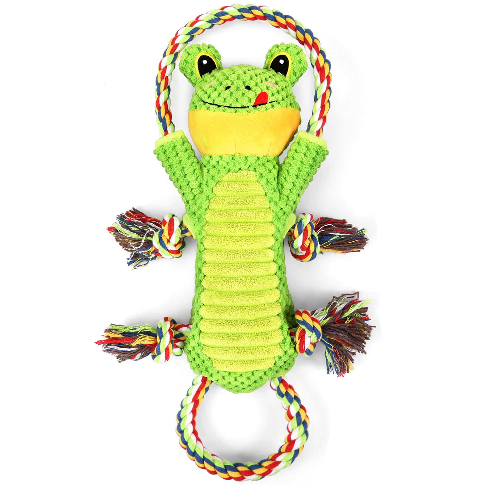 Jouet Letsmeet peluche papier crissant pour chien, stimulation auditive et curiosité