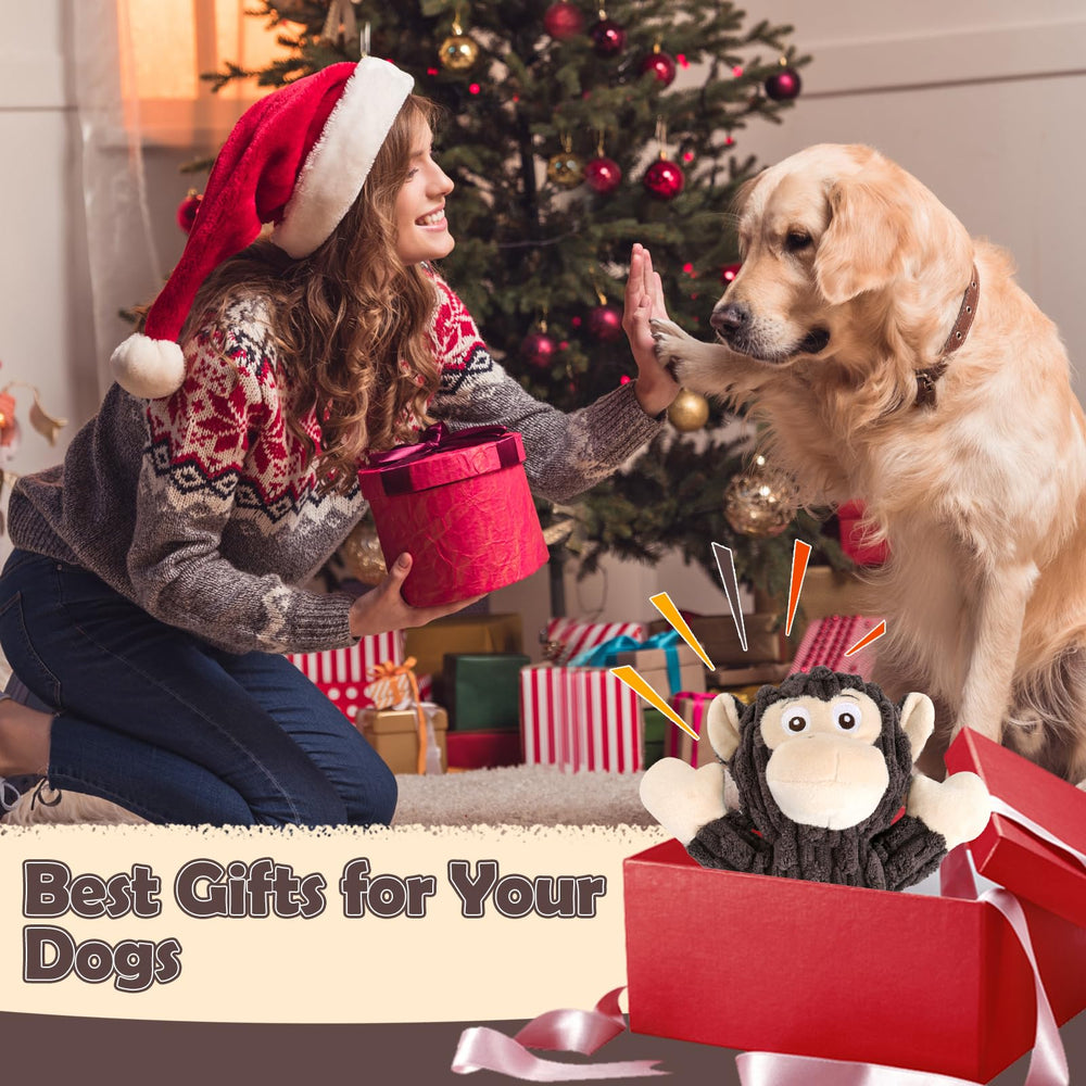 Cadeau Letsmeet peluche chien : idée ludique pour votre compagnon.