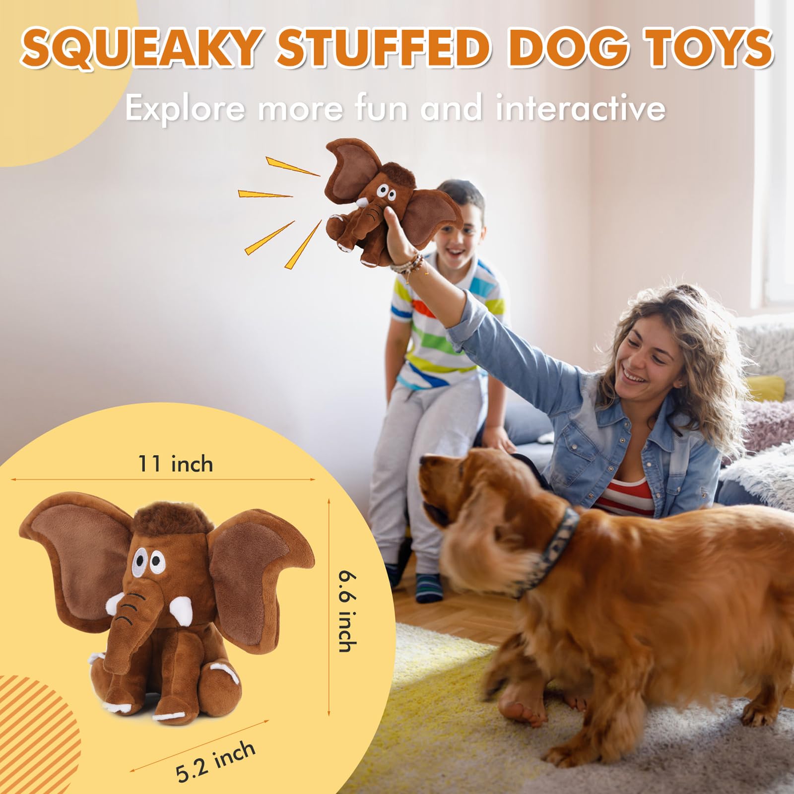 Jouet Letsmeet stimulation-mentale pour chien, aide à garder l'esprit actif.