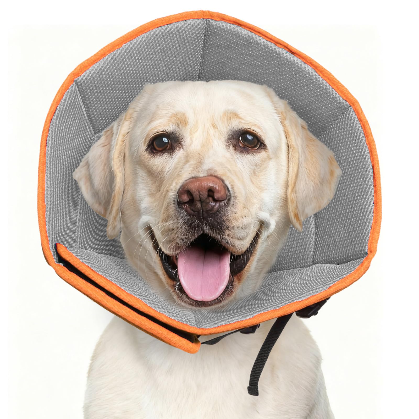 LETSQK collier-cone doux-chien, confort maximal pendant le repos