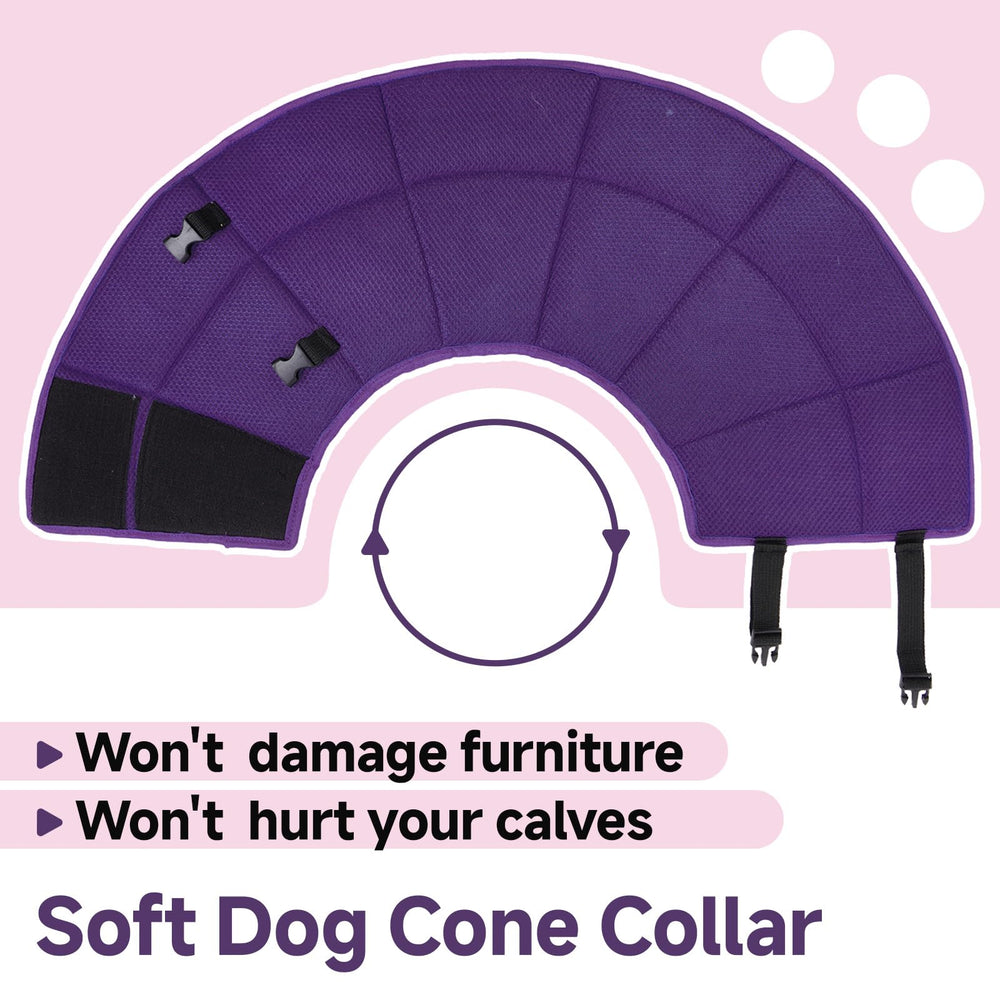 LETSQK collier-cone XL, utilisation quotidienne sécurisée et pratique.