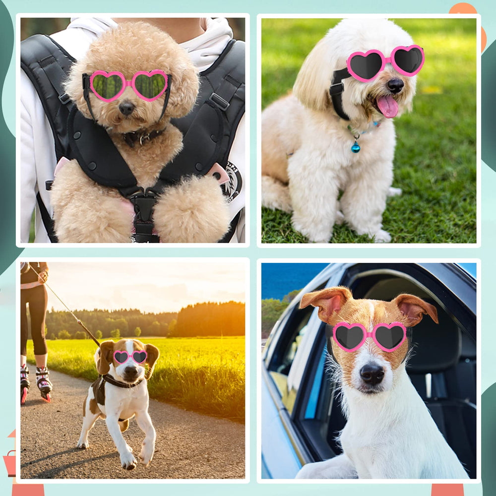 Lewondr lunettes chien accessoire de séance photo et prop.