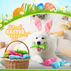 Peluche lapin Leyndo bleu, durable et adaptée aux sessions quotidiennes.