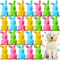 Peluche lapin Leyndo vert, parfaite pour jeux et câlins quotidiens.