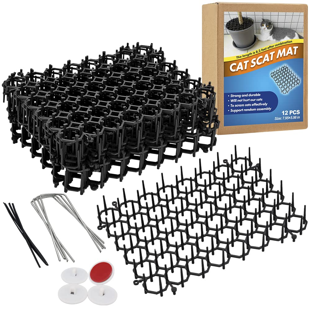 Ley's Mat anti-chat 6x8 – protège plantes et meubles.