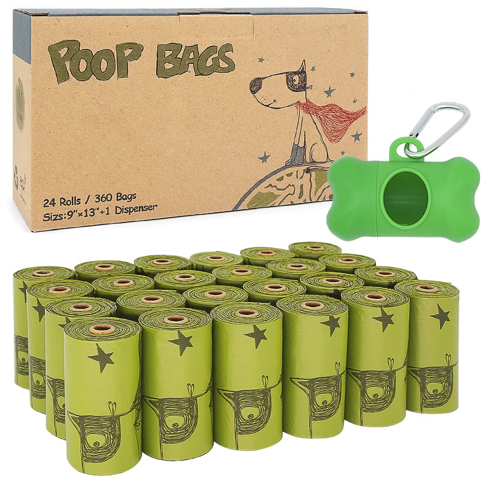 Ley's sacs-crottes emballage et rouleaux, pratique pour les sorties quotidiennes.