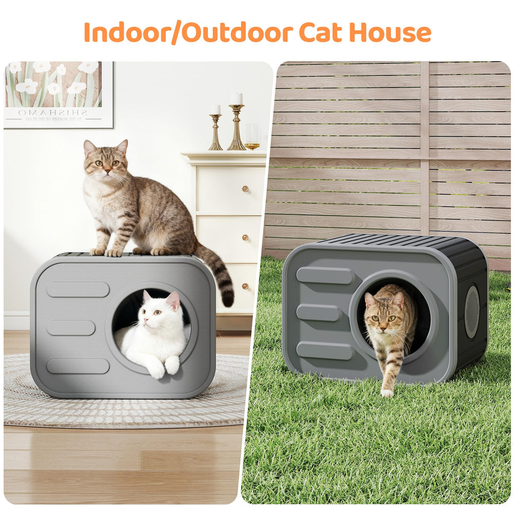 LHBcraft Utilisation intérieure et extérieure: solution polyvalente pour chats.