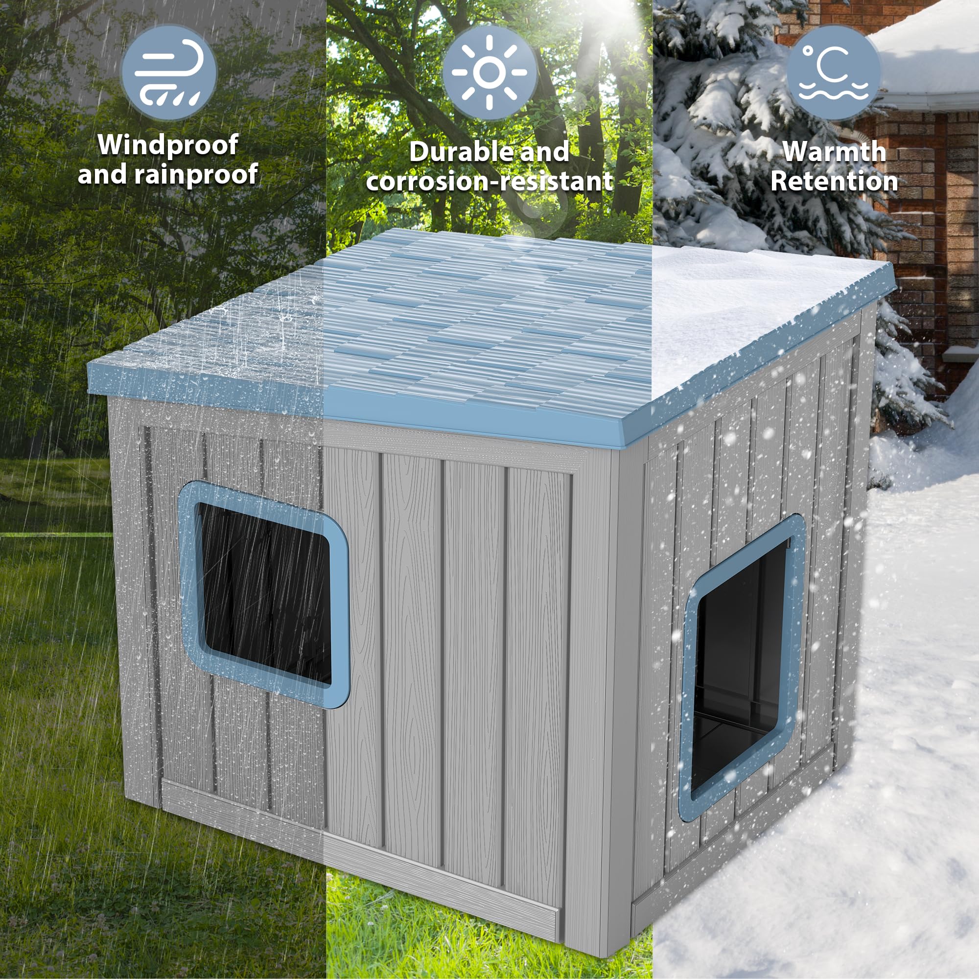 LHBCraft ventilation-port: apport d'air frais tout en protégeant l'intimité.