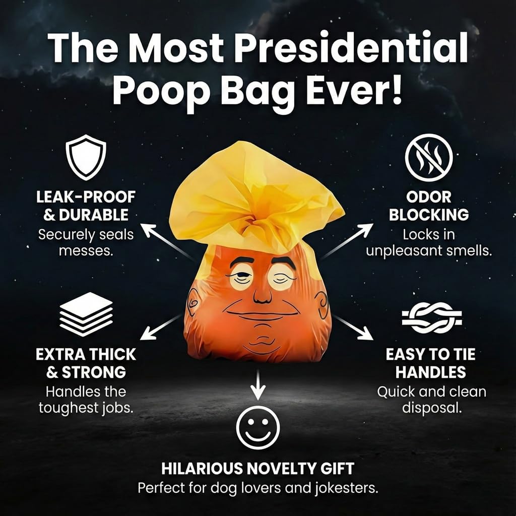 Sacs à déjections épais de Lianxiaw, anti-fuite, idéal pour éviter les éclaboussures.