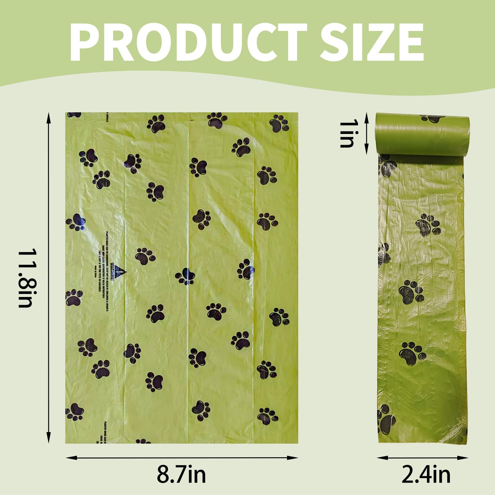 Distributeur LICZINOIZO compact, accès rapide aux sacs à crottes