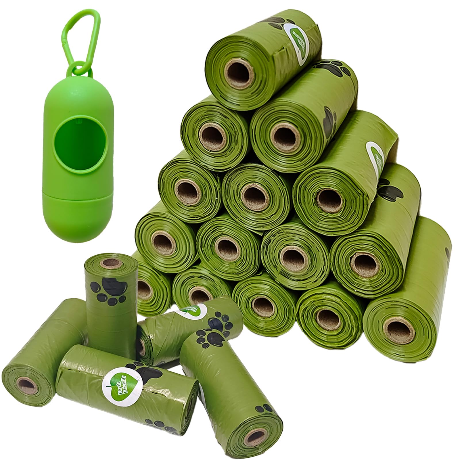 Rouleaux sacs-crotte LICZINOIZO renforces, parfaits pour balades propres et rapides