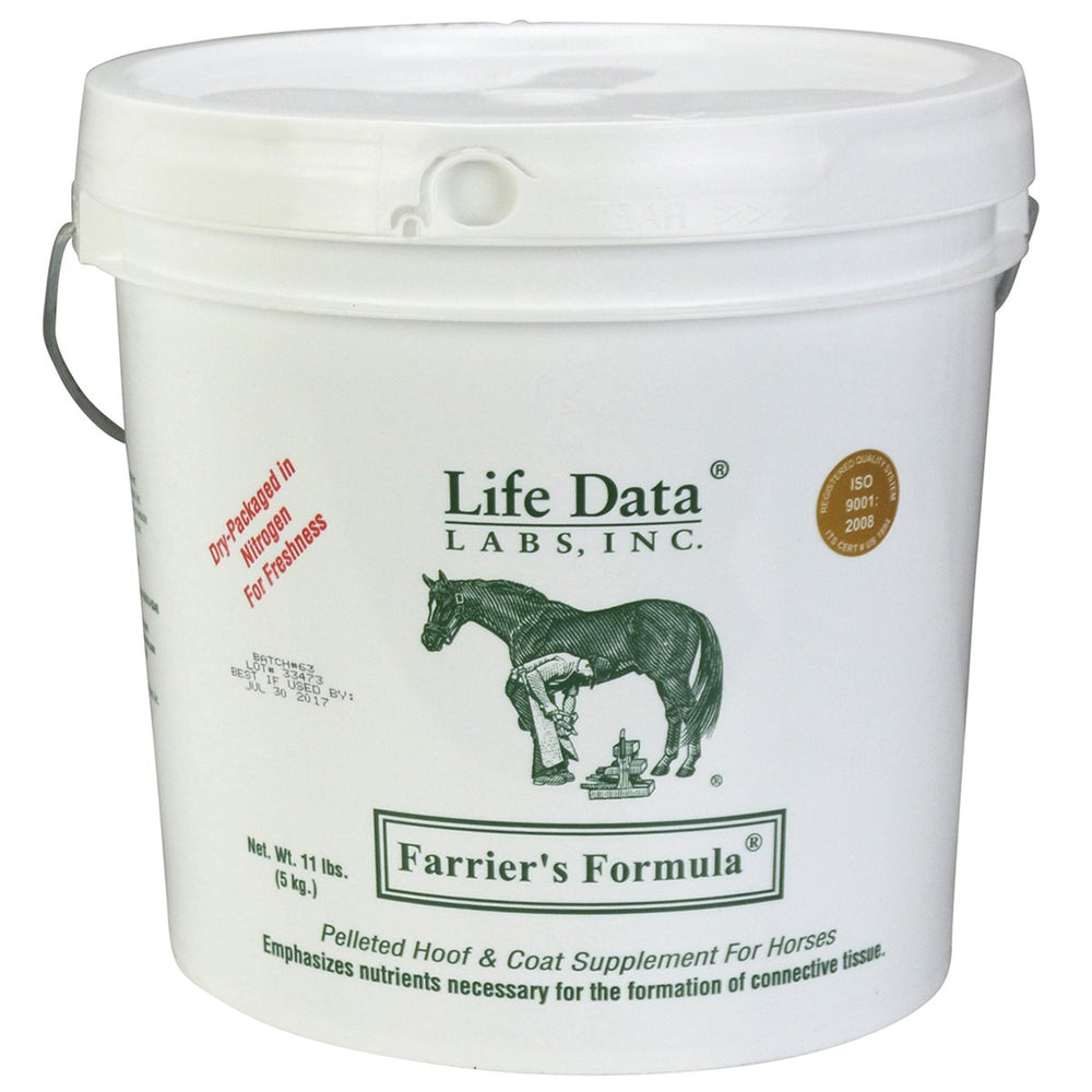 Life Data LABS Formule Marechal, seau de 11 lb, soutient la croissance et la solidité du sabot.