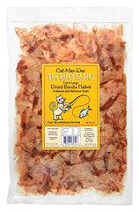 Texture légère des flocons bonito, parfait comme topper sur repas.