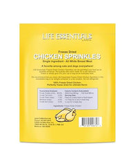 Life Essentials Cat-Man-Doo : granules de poulet lyophilisé, saveur naturelle et pratique.