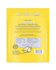 Life Essentials par Cat-Man-Doo – friandise lyophilisée au poulet pour chat, goût pur et digestibilité facilitée.