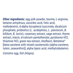 Life Extension Cat Mix – ingrédients clés arginine et taurine pour le bien-être