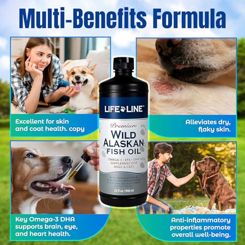 Life Line Pet Nutrition: Doseur sans odeur facilitant l'ajout au repas.