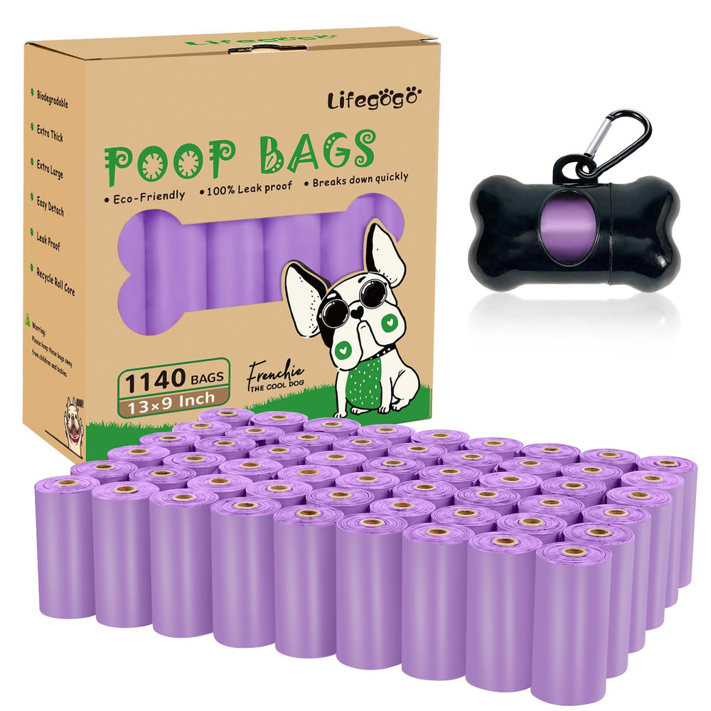 Distributeur Lifegogo pratique pour sacs crottes, idéal lors des sorties quotidiennes.